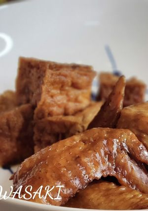 綺麗になれちゃう『超簡単手羽のコーラ煮』-レシピのメイン写真