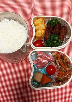 中学生のお弁当　2024.1.23-レシピのメイン写真