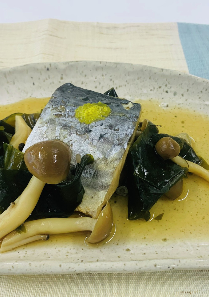 さわらとわかめのサッと煮-レシピのメイン写真