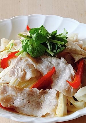 豚バラ白菜きのこ☆レンジでダイエット-レシピのメイン写真
