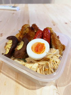 手間なし!鳥ささみのカレーパン粉焼き弁当-レシピのメイン写真
