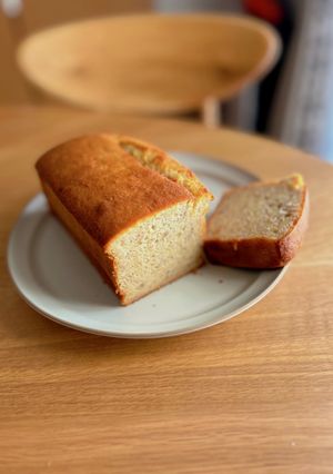 米粉　しっとりバナナのパウンドケーキ-レシピのメイン写真