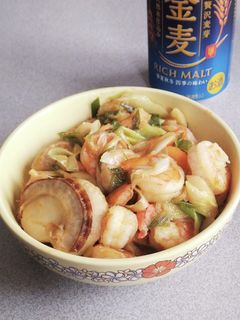 ホタテと海老のバター醤油焼き-レシピのメイン写真