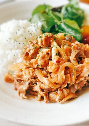 豚こまポークチャップ-レシピのメイン写真
