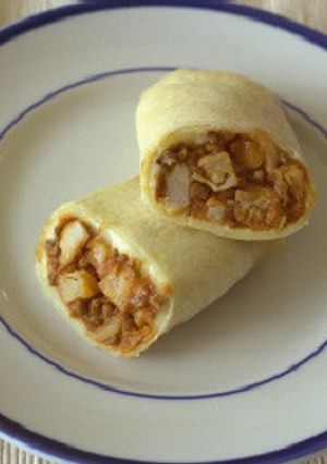 スパイシーミートポテトブリトー-レシピのメイン写真