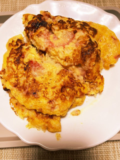 【HMなし】たまごと苺のパンケーキ-レシピのメイン写真
