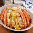 白菜とかぶとウインナーの和風とろとろ煮