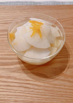 大根　甘酢漬け　冷蔵保存2週間-レシピのメイン写真