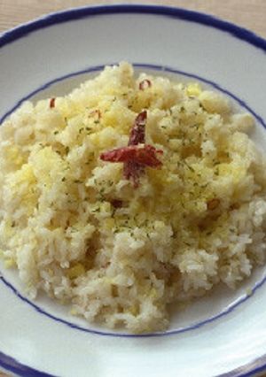 ペペロンチーノライス-レシピのメイン写真
