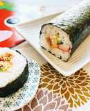 巻きす不要！ラップの箱で簡単恵方巻き☆