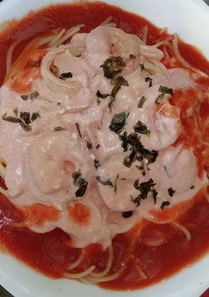 ギリシャヨーグルトパスタ-レシピのメイン写真