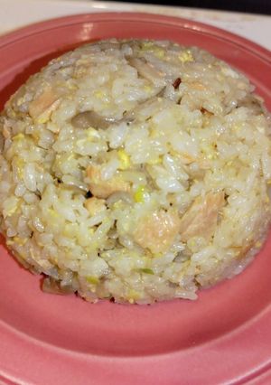 鮭と舞茸のチャーハン-レシピのメイン写真