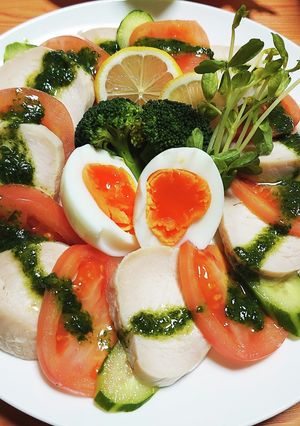 R6/1/23　夕飯サラダ-レシピのメイン写真
