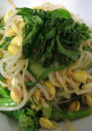 豆もやしと菜の花の明太子サラダ-レシピのメイン写真