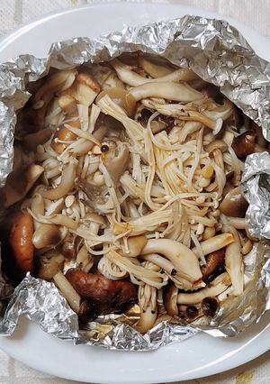 きのこのホイル焼き-レシピのメイン写真