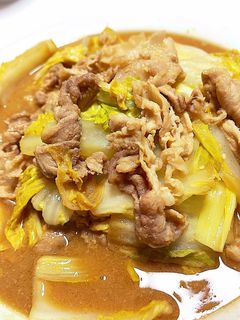 白菜と豚肉の味噌炒め-レシピのメイン写真