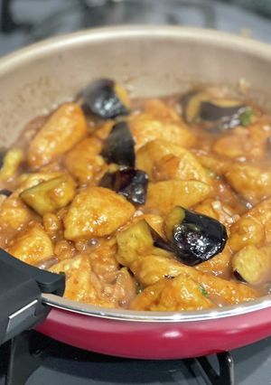 ナスとささみのマヨポン照り焼き-レシピのメイン写真