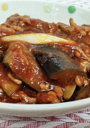 旨辛美味しい♪麻婆茄子-レシピのメイン写真
