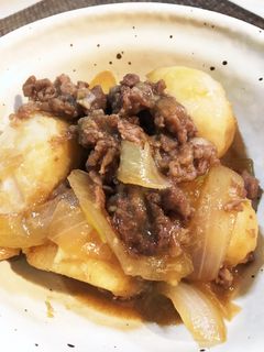 里芋と牛肉の簡単煮♪-レシピのメイン写真