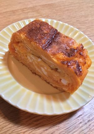 桜でんぶと塩麹の厚焼き卵-レシピのメイン写真