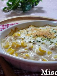 ポテトとコーンのツナマヨ焼き-レシピのメイン写真