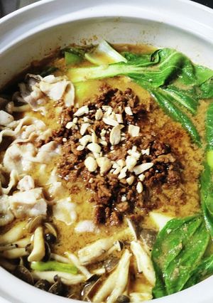 胡麻坦々鍋-レシピのメイン写真