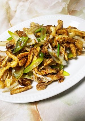 油揚げとネギの鰻のタレ焼き-レシピのメイン写真