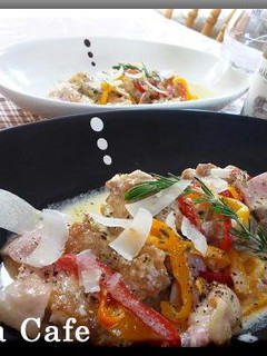 鶏肉とベーコンのクリーム仕立て-レシピのメイン写真