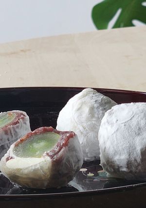 10分マスカット大福☆求肥ライスペーパー-レシピのメイン写真