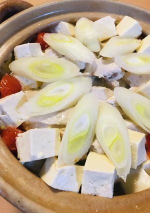 プチッと鍋●鶏肉＆長ネギのうどん鍋-レシピのメイン写真