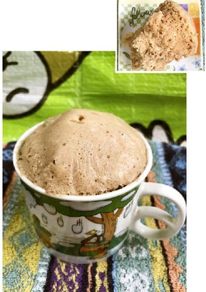 ❤マグカップ(´ｪ｀*)ココア蒸しパン♪-レシピのメイン写真