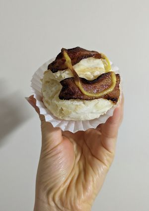 ベーコンパン*(発酵なし・卵牛乳不使用)-レシピのメイン写真