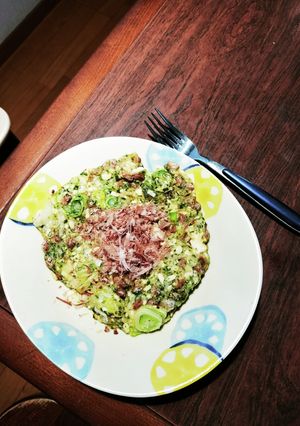 お豆腐と納豆のノンフライグリル和風チヂミ-レシピのメイン写真