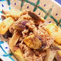 รูปของ 牛肉となすの黒酢オイスター炒め