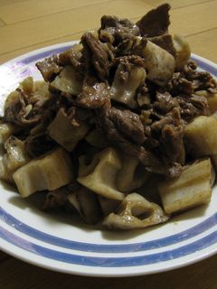 牛肉とれんこんの簡単オイスター炒め-レシピのメイン写真