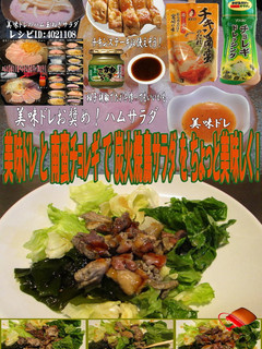 美味ドレと南蛮&チョレギで焼き鳥サラダ!-レシピのメイン写真