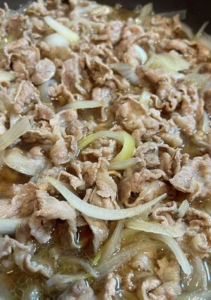 牛丼-レシピのメイン写真