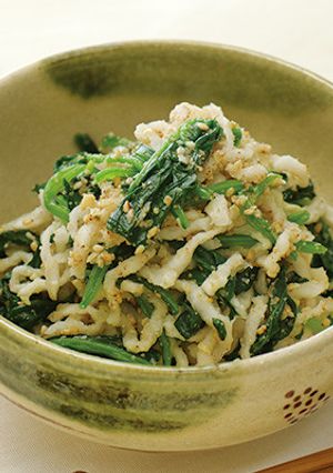 切り干し大根のごま生姜和え-レシピのメイン写真