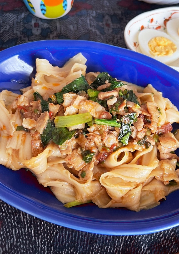 豚と小松菜の刀削麺 by Garry 【クックパッド】 簡単おいしいみんなのレシピが392万品