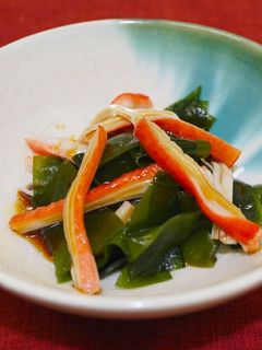 わかめとカニカマの中華風和え物-レシピのメイン写真