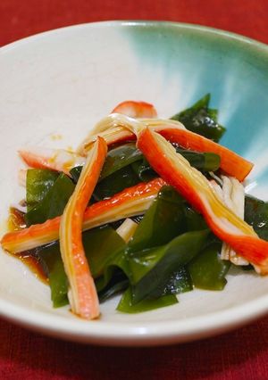 わかめとカニカマの中華風和え物-レシピのメイン写真