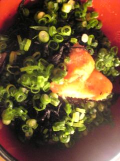明太子とひじきの卵かけご飯-レシピのメイン写真