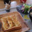 美味しくてお腹も満たす・りんごトースト