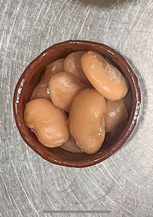 白花豆の甘煮-レシピのメイン写真