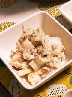 新玉ねぎの季節は鯖サラダ-レシピのメイン写真