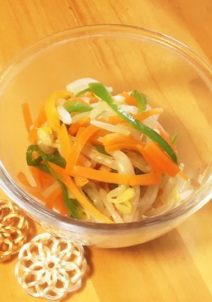 給食の「三色ナムル」♡ピーマンVer.-レシピのメイン写真
