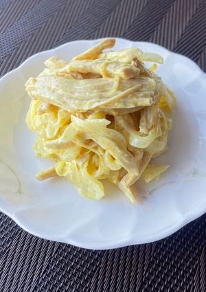 「減らソルト」カレーマヨサラダ-レシピのメイン写真