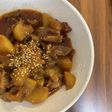 韓国風牛すじ大根