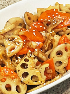 シャキシャキレンコンのキンピラ-レシピのメイン写真