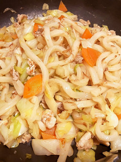 離乳食完了期*取り分け焼きうどん-レシピのメイン写真